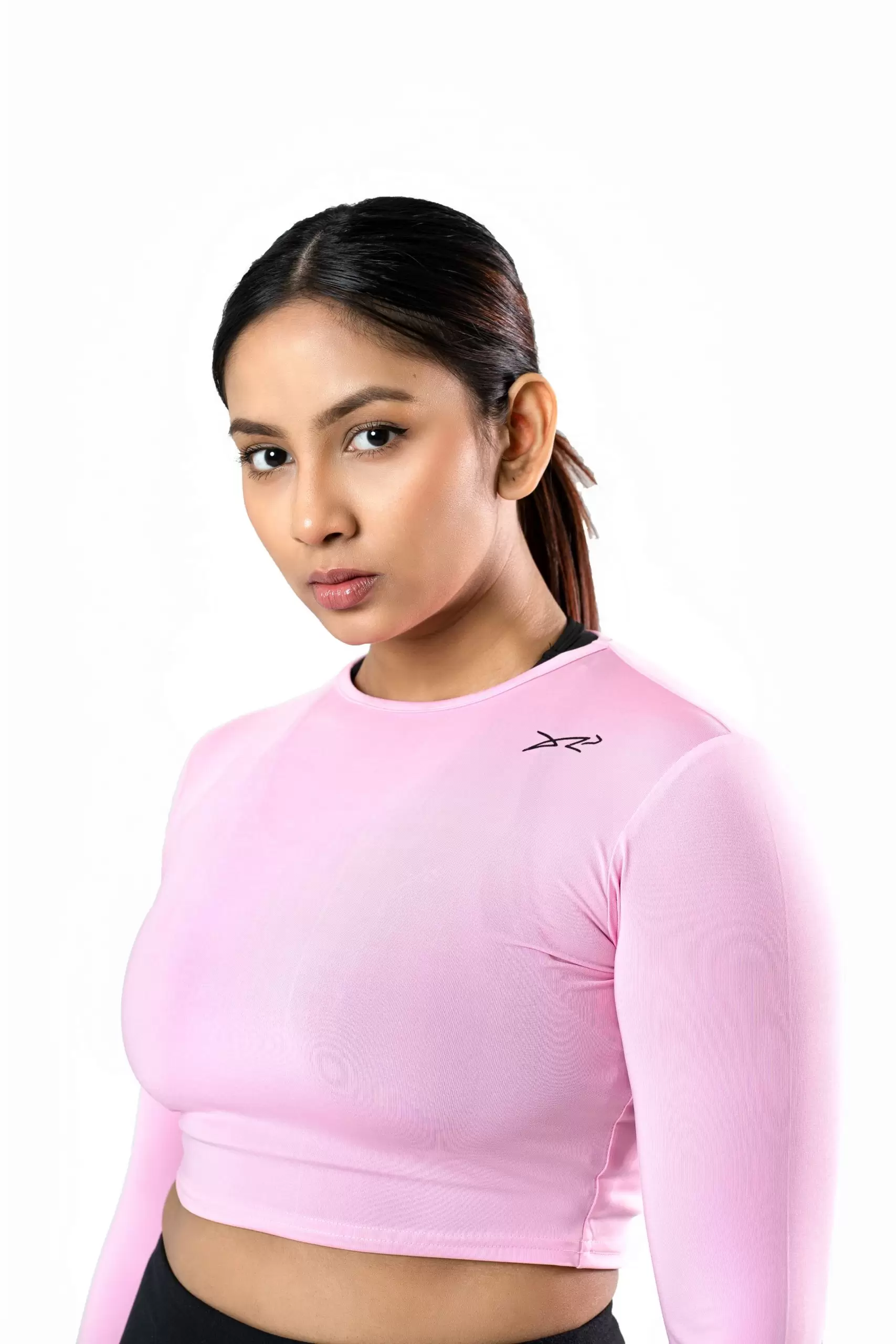Dour Redeem Crop Top Pink 01 Redeem Crop Top - Image 1