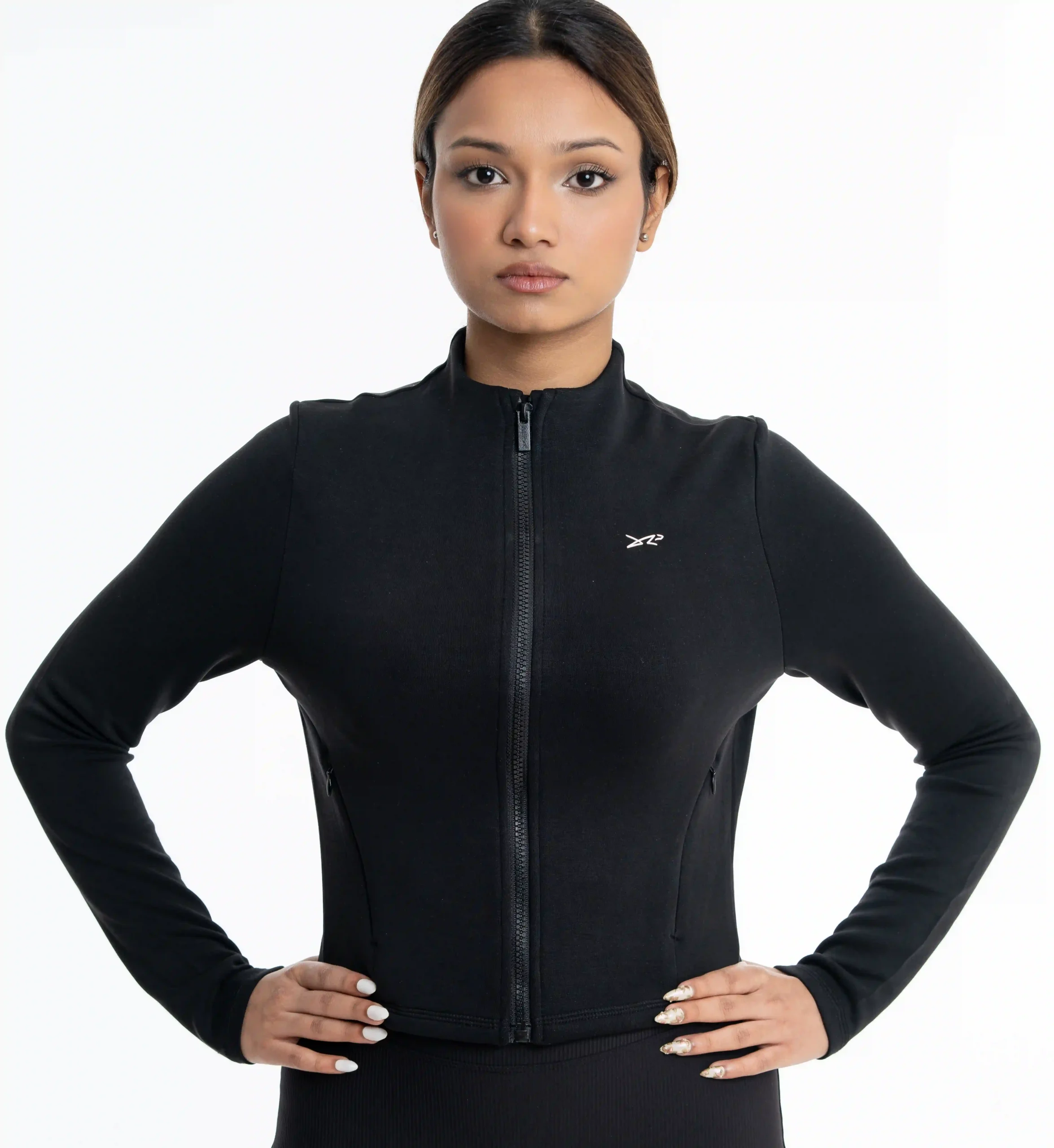 Air Form zip up_Black_01 Air Form zip up - Image 1